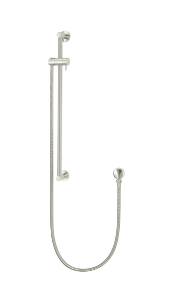 Meir Railset with Hose (excludes Handshower) - Brushed Nickel