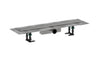 Hansgrohe Raindrain Compact Complete Set Shower Drain 700 For Standard Installation Brushed Stainles
