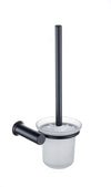 Allure Black Toilet Brush Set