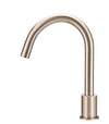 Deck Round Mounted Bath Spout Champagne