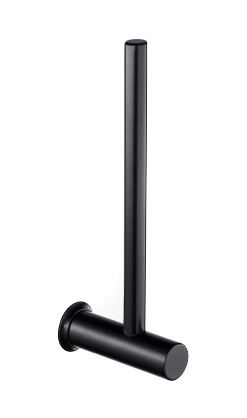 Allure Black Spare Toilet Roll Holder