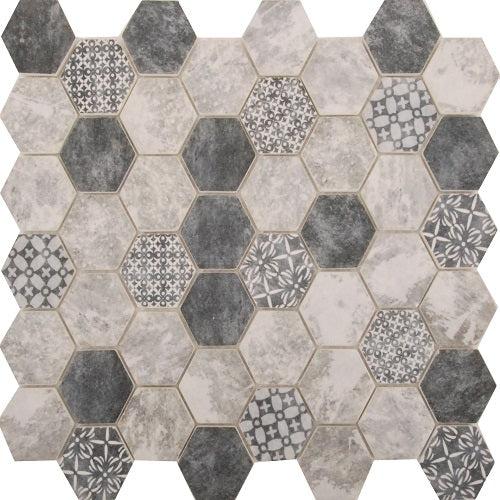 Eco Patch Indian Hexagon 300x300 (11 Sheet / m²)