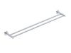 Lavish Double Towel Rail 775x135x50 CHR