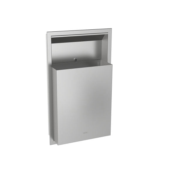 Waste Bin Recessed Mount 408x169x690