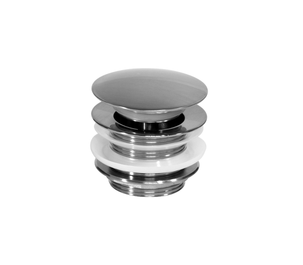 Bath Clicker Waste 40mm Brushed Stainless Steel