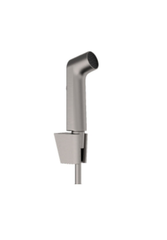 Hansgrohe Bidette Hand Shower 1Jet S Ecosmart+ With Porter S Shower Holder And Shower Hose 125 Cm Br