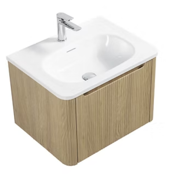AZZARO OAK 600mm - Single Vanity Set