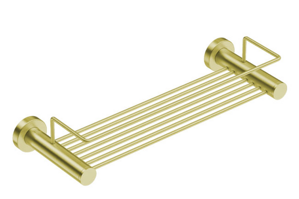 4600 Shower Rack Brushed Gold