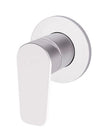 Round Paddle Wall Mixer Chrome