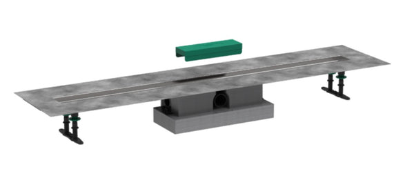 Ubox Universal Complete Set For Standard Installation For Shower Drain 1000mm