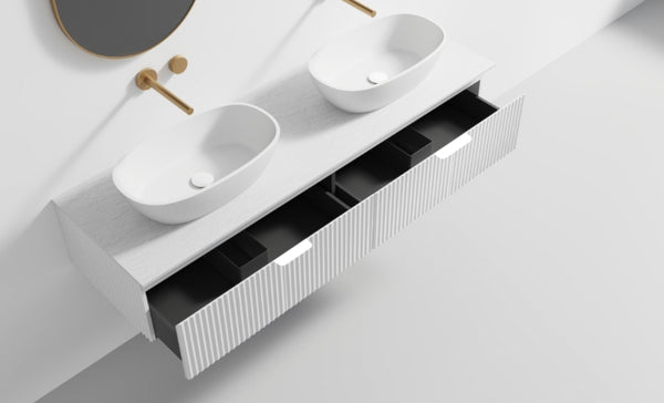 Fabulous Large White Matt Soft-close Drawer 1600x320x500mm