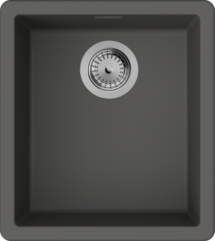 Hansgrohe S52 S520-F350 Built-In Sink With Manual Waste Set Stonegrey