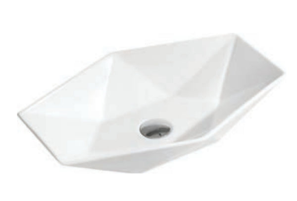 Lave Celeste Counter Basin 645x420x135mm