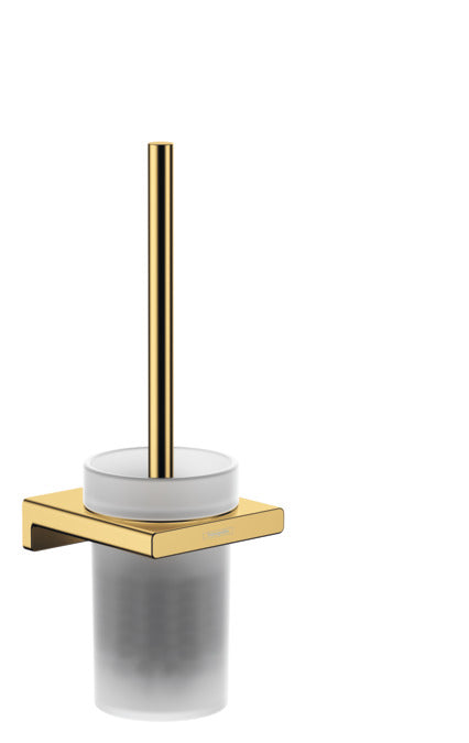 Hansgrohe Addstoris Toilet Brush Holder Wall-Mounted Polished Gold Optic
