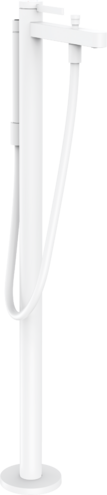 Hansgrohe Finoris Single Lever Bath Mixer Floor-Standing Matt White