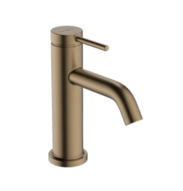 Hansgrohe Tecturis S Single Lever Basin Mixer 80 Coolstart Without Waste Set Brushed Bronze