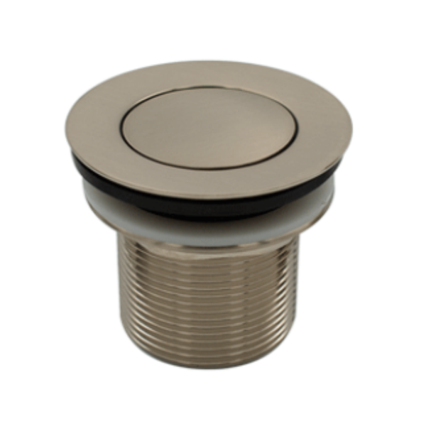 Gio 40x55mm Extended Bath Waste in Brushed Nickel