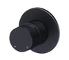 Meir Round Pinless Wall Mixer Black