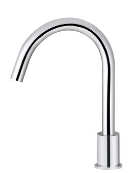 Deck Round Mounted Bath Spout Chrome