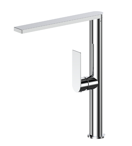 Silk Chrome Single Hole Sink Mixer