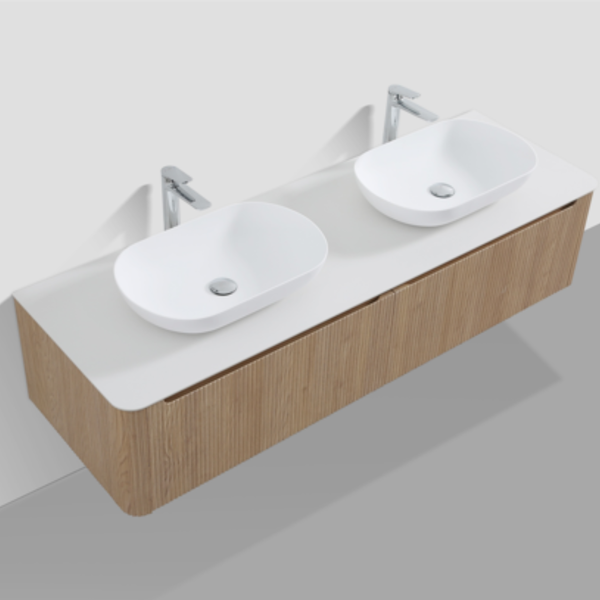 MONZA 1600 Y.OAK VANITY SET