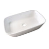 Mila Countertop Basin Polished White 540x345x120mm