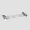 Quantum Soap Rack Double 300mm Polished