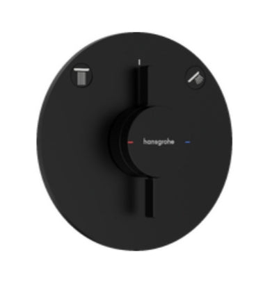 Hansgrohe Duoturn S Mixer For Concealed Installation For 2 Functions Matt Black