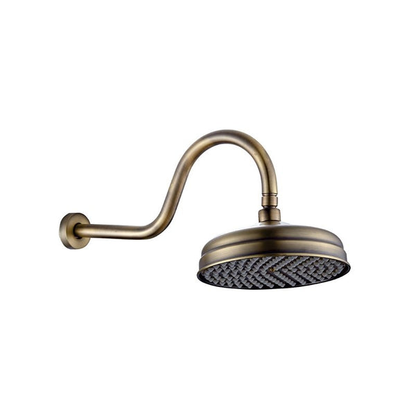 Bijiou Shower Rose Including Arm 200mm De Flumen Bronze