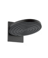 Hansgrohe Pulsify S Overhead Shower 260 2Jet Ecosmart With Wall Connector Matt Black
