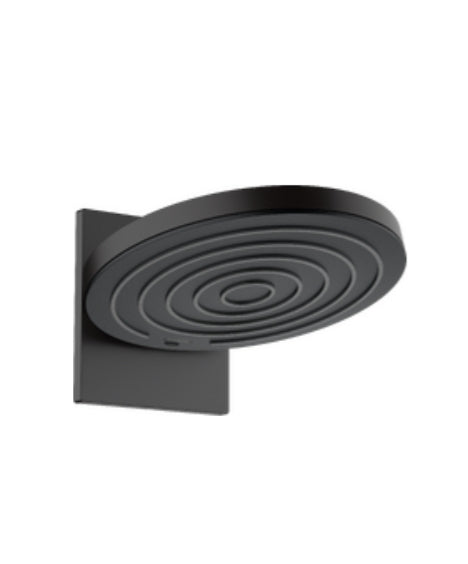 Hansgrohe Pulsify S Overhead Shower 260 2Jet Ecosmart With Wall Connector Matt Black