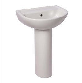 Solo Basin + Full Pedestal Tamarin 410x500x780