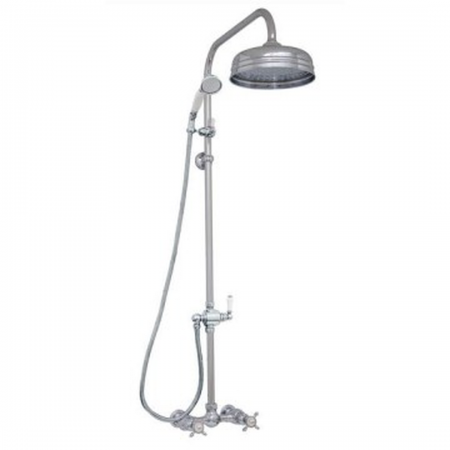 Perrin & Rowe Traditional Shower Set - Exposed 6" Shower Head