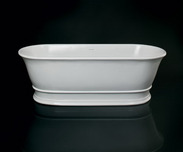 Aurelius Freestanding Bath Matt White 1740x760x560mm