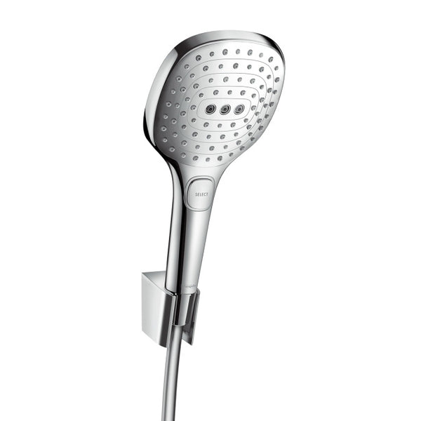 Hansgrohe Raindance Select E Shower Holder Set 120 3Jet With Shower Hose 160 Cm Chrome
