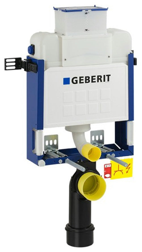 Kombifix element for wall-hung WC, 82 cm, with Omega concealed cistern 12 cm