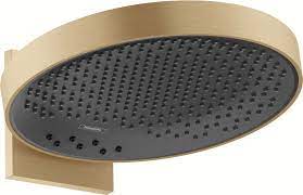 Hansgrohe Rainfinity Overhead Shower 360 3Jet With Wall Connector Brushed Bronze