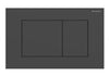 Sigma40 Actuator Plate for Dual Flush, Square - Matt Black