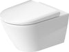 D-Neo Wall-Mounted Toilet White Rimless