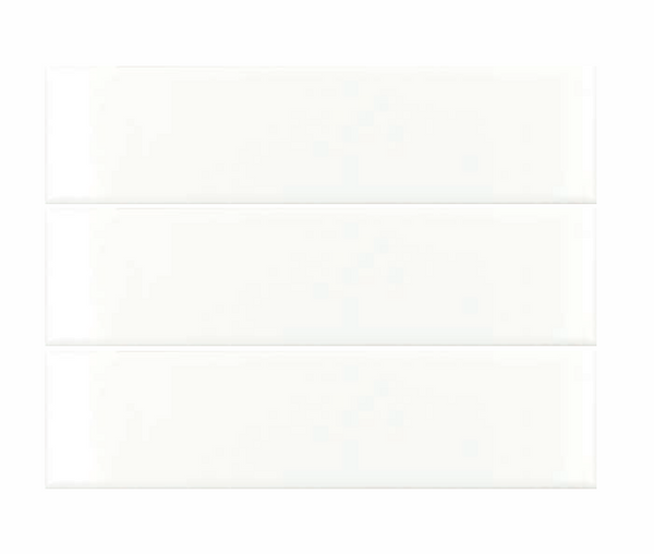 Costa Nova White 50X200X9mm Gloss Ceramic (0.5Sqm/Box)