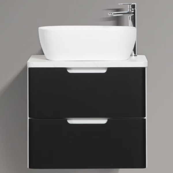 Trento 600 Carbon Black Vanity Set