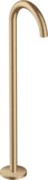AXOR Uno Bath mix.free stand.bent BBR Brushed Bronze