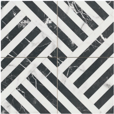 Gatsby Dark 442X442X10mm Matt Porcelain (1.37Sqm/Box)