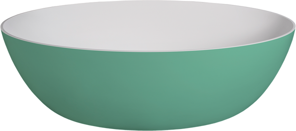 Gabriella Bath NOF Matte Sage Green 1500x800x465