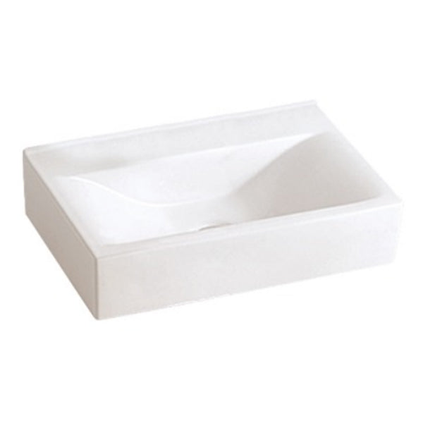 Deana 1Th, Rectangular, Med, Wall-Hung Or Counter Top Basin