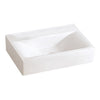 Deana 1Th, Rectangular, Med, Wall-Hung Or Counter Top Basin