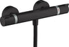 Hansgrohe Ecostat Shower Thermostat Comfort For Exposed Installation Matt Black