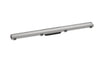 Hansgrohe Raindrain Match Finish Set Shower Drain 900 With Height Adjustable Frame Brushed Stainless