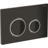 Sigma21 Actuator DualFlush Plate BLK/CHR