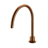 Deck Mounted Basin High Rise Swivel Spout - Lustre Bronze